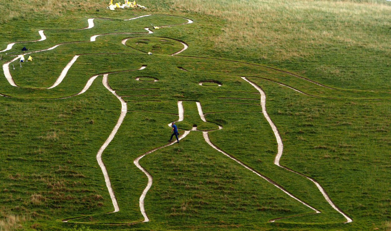 Cerne Giant National Trust Dorset