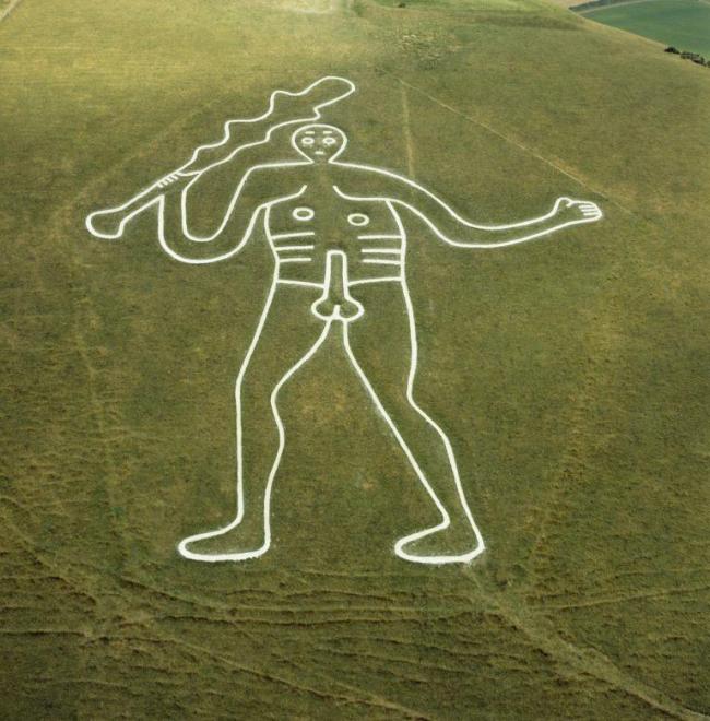 CE Cerne Abbas Giant Dorset Echo
